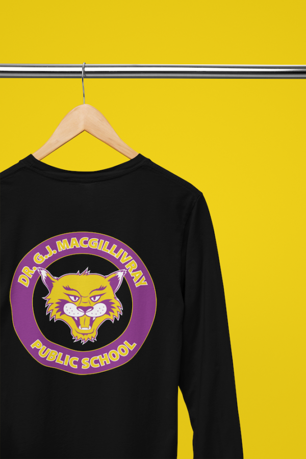 MacGillivray Long Sleeve TShirts with round logo