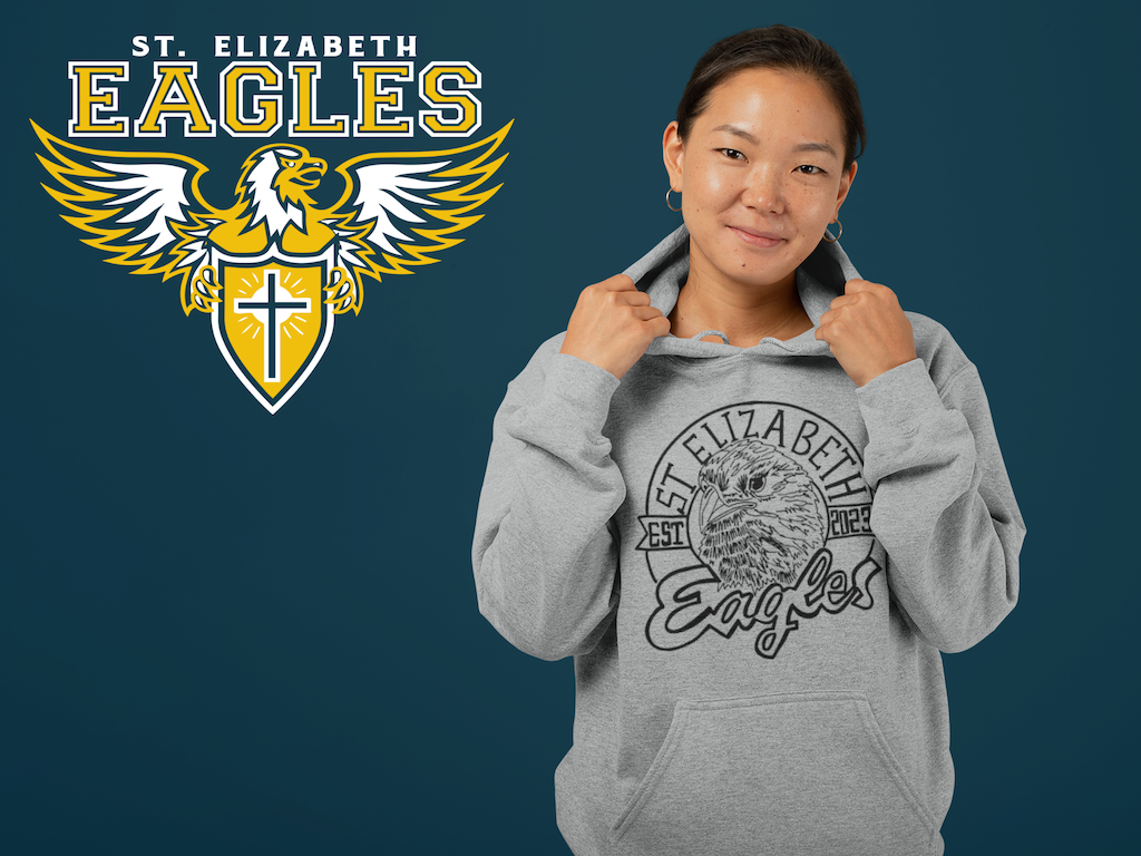 St Elizabeth Eagles Grad Hoodie