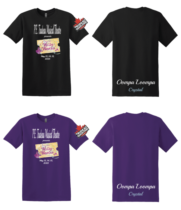 Pierre Elliott Trudeau PS Presents Willy Wonka Tshirt - Image 2